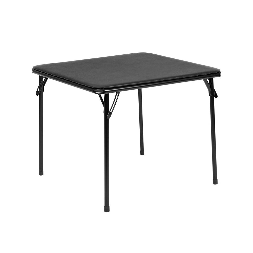 Kids Black 3 Piece Folding Table and Chair Set