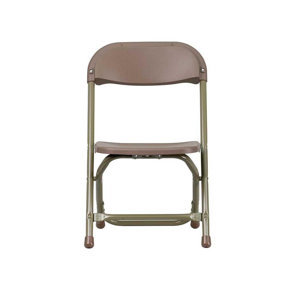 Kids Brown Plastic Folding Chair