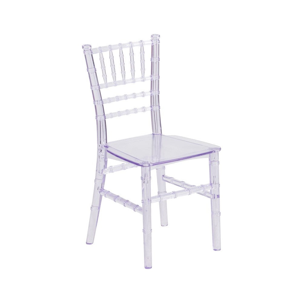 Kids Crystal Transparent Chiavari Chair