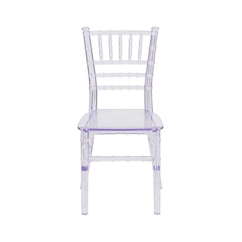 Kids Crystal Transparent Chiavari Chair