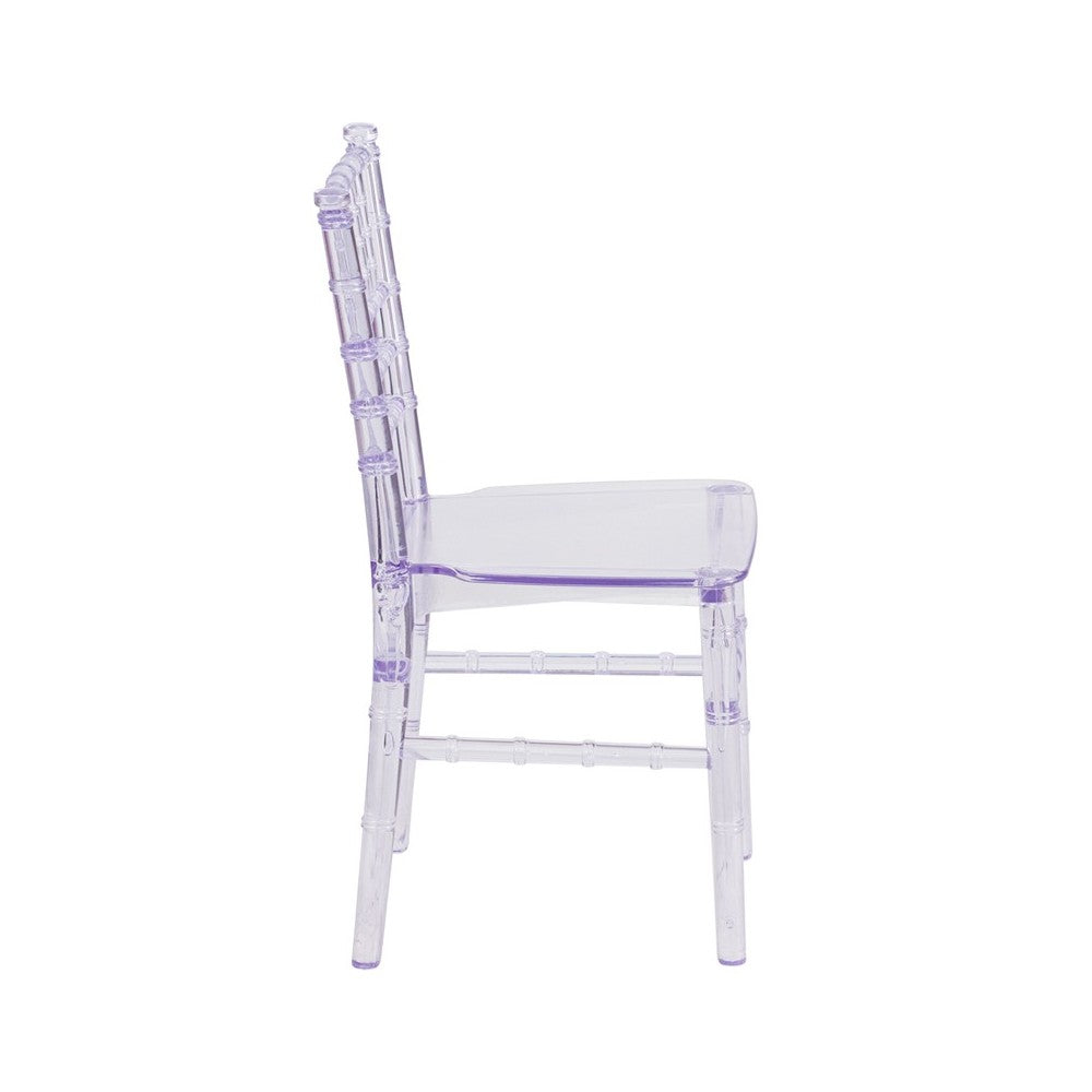 Kids Crystal Transparent Chiavari Chair