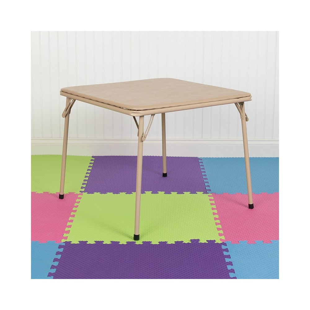 Kids Tan Folding Table