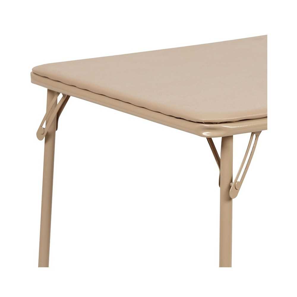 Kids Tan Folding Table