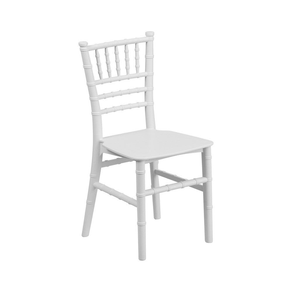 Kids White Resin Chiavari Chair