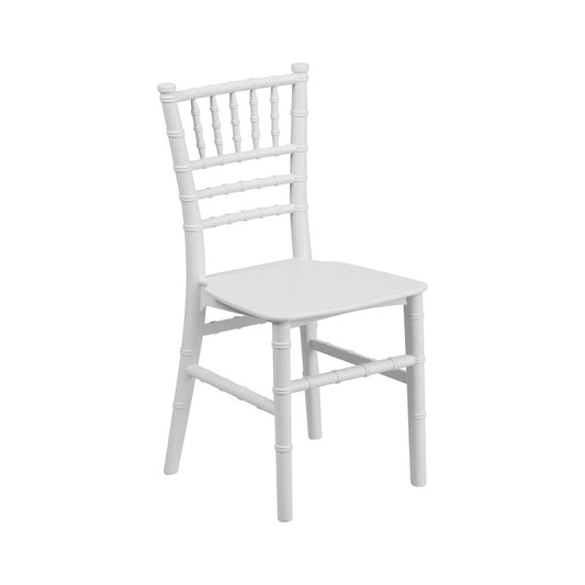 Kids White Resin Chiavari Chair