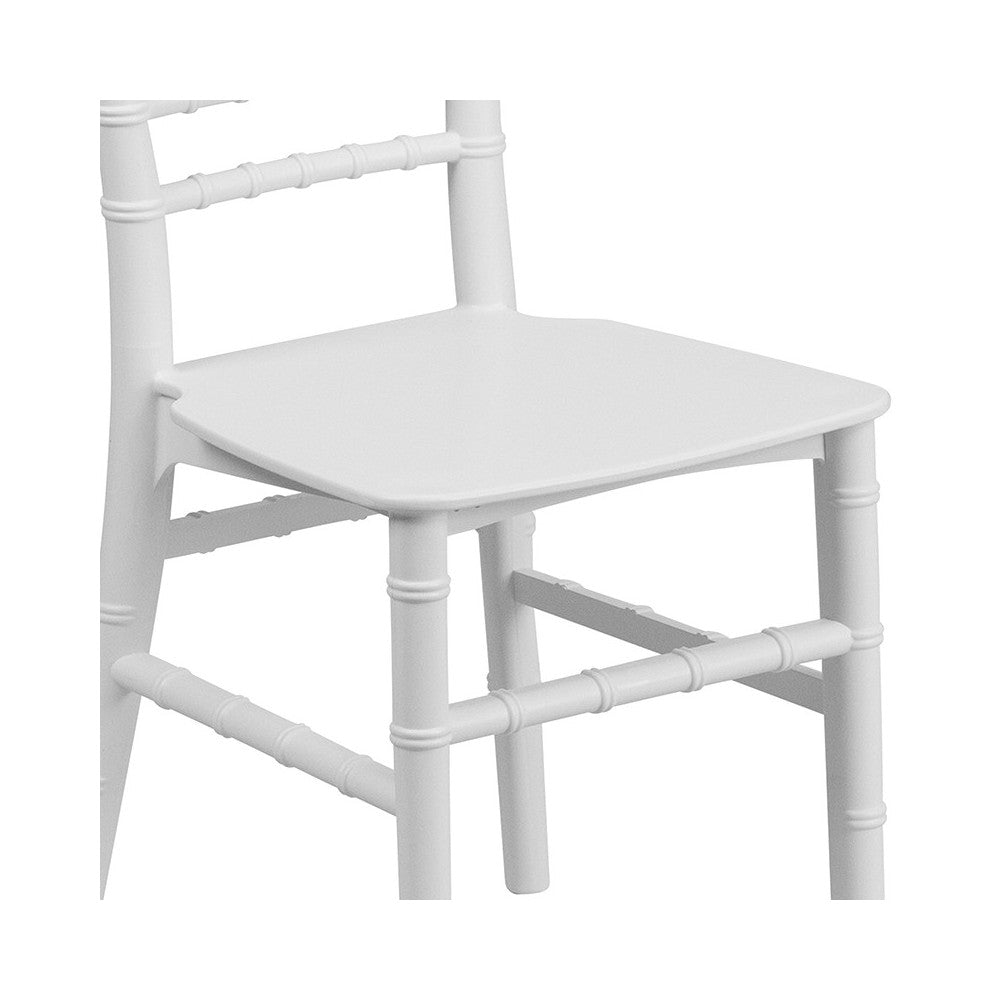 Kids White Resin Chiavari Chair