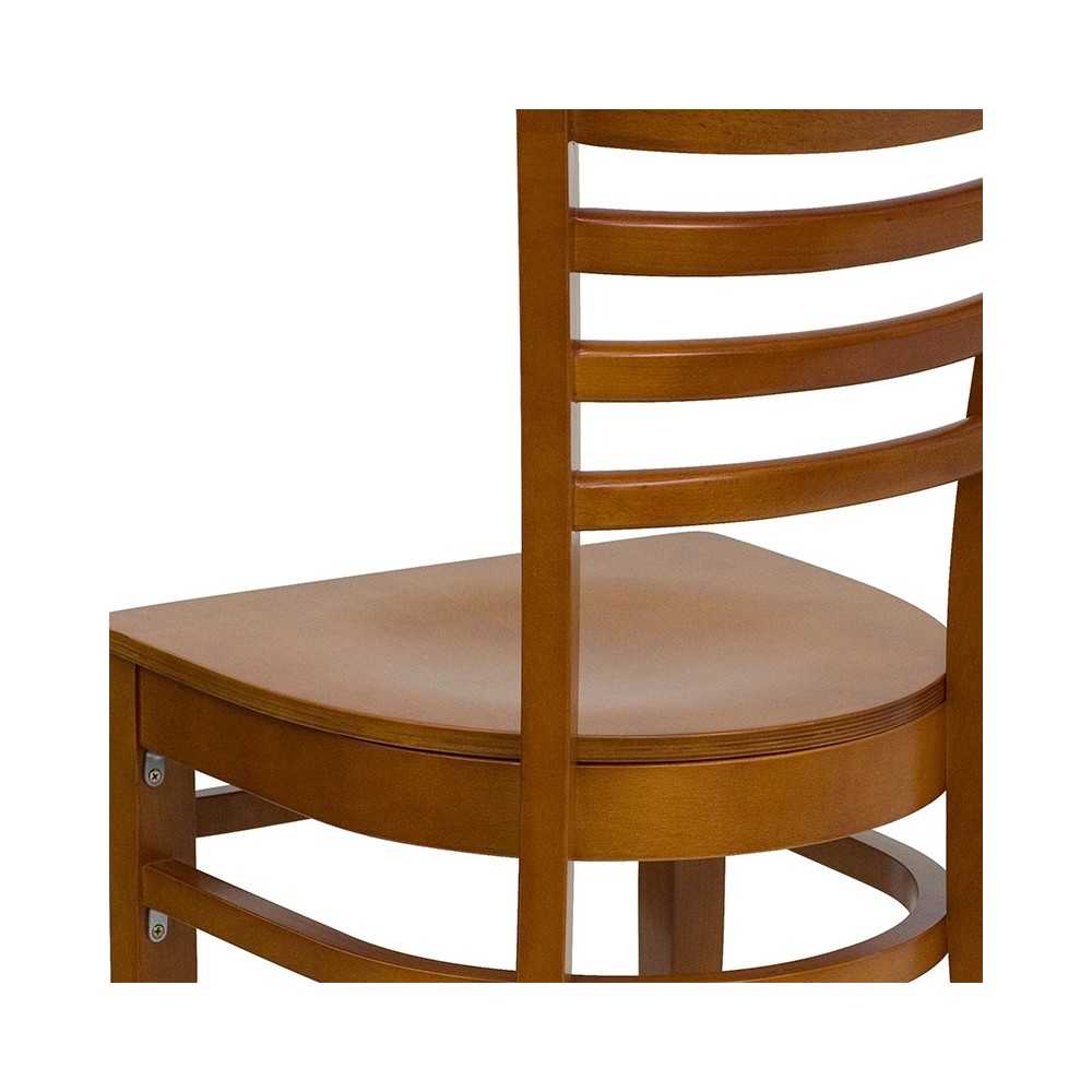 Ladder Back Cherry Wood Restaurant Chair