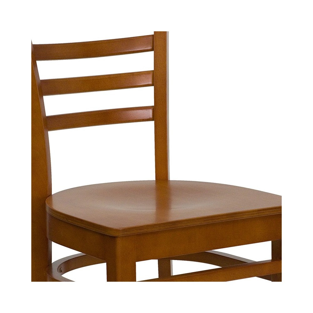 Ladder Back Cherry Wood Restaurant Chair