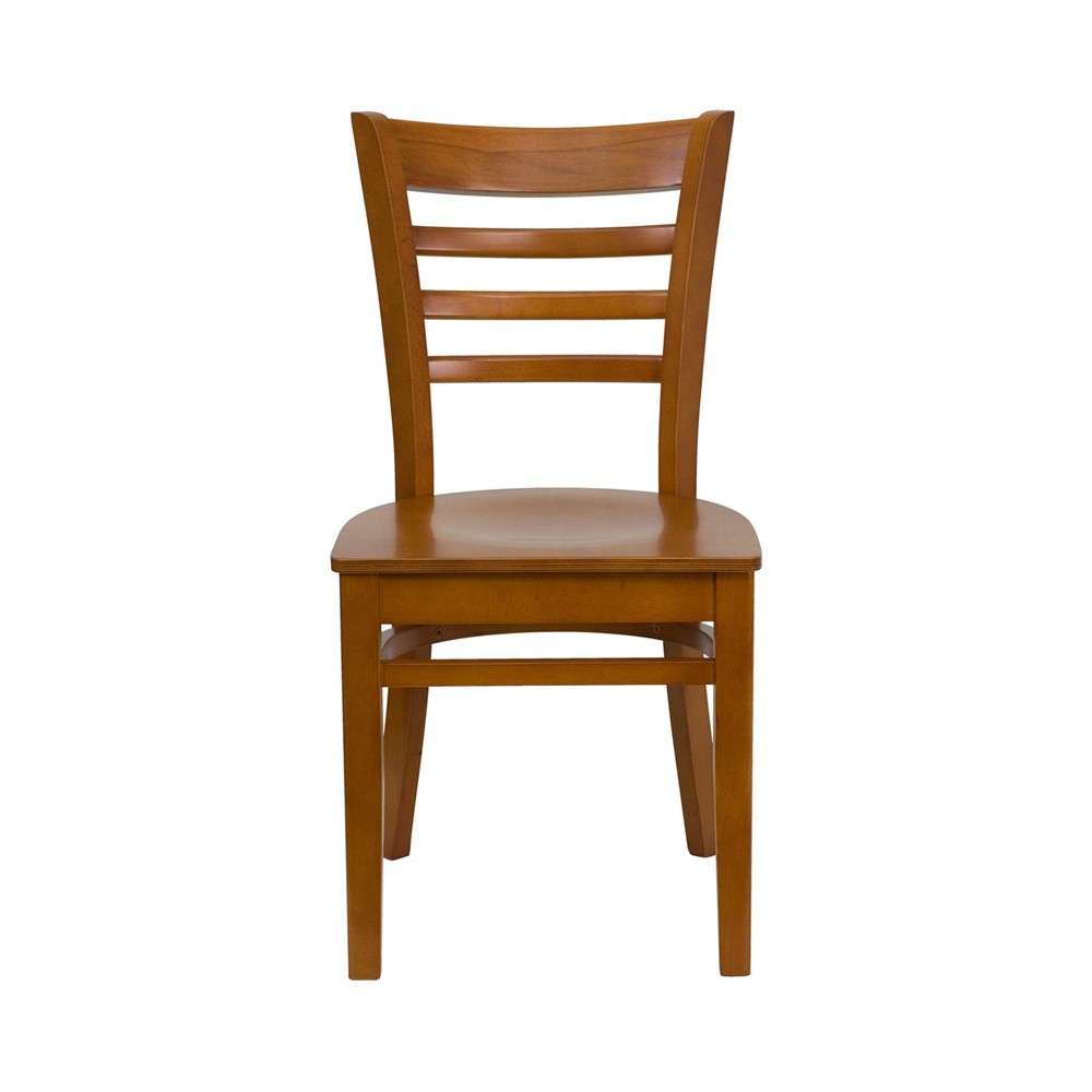 Ladder Back Cherry Wood Restaurant Chair