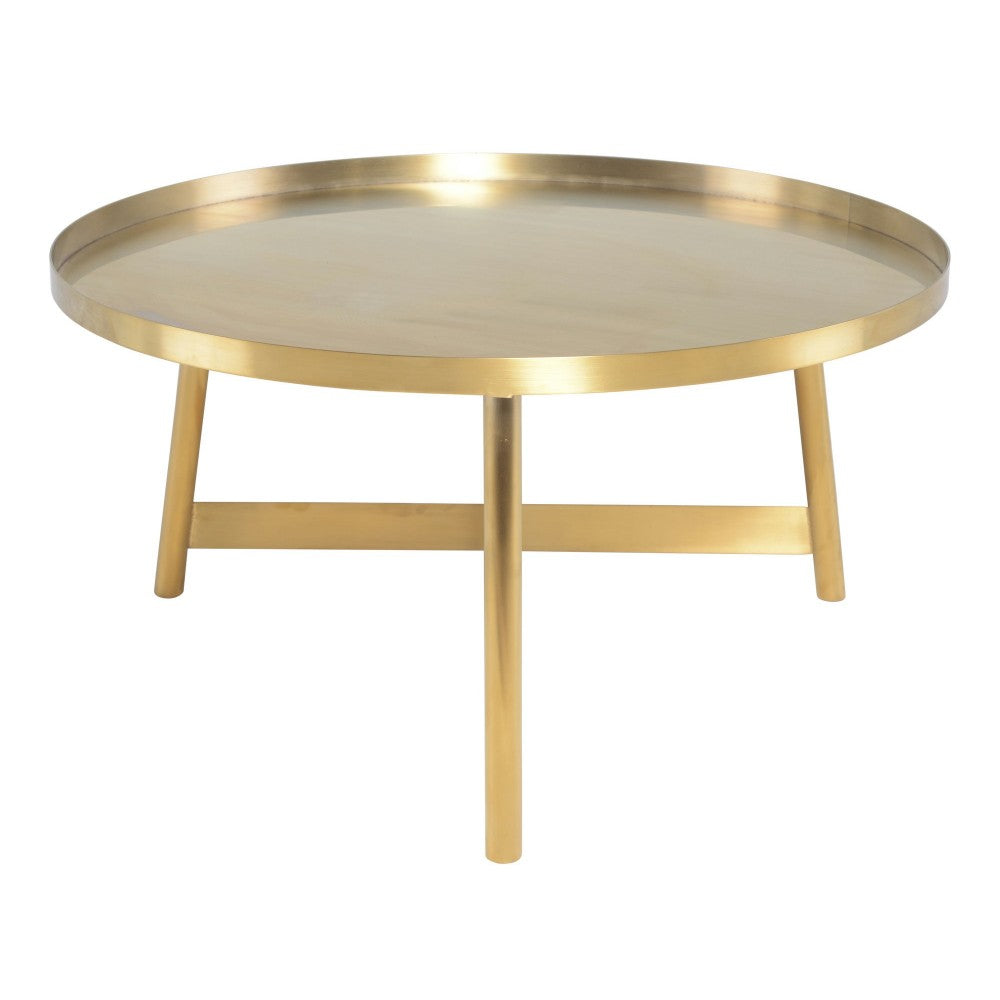 Landon Gold Metal Coffee Table