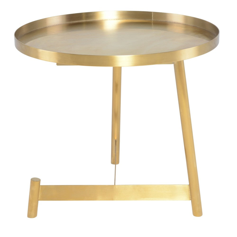 Landon Gold Metal Side Table