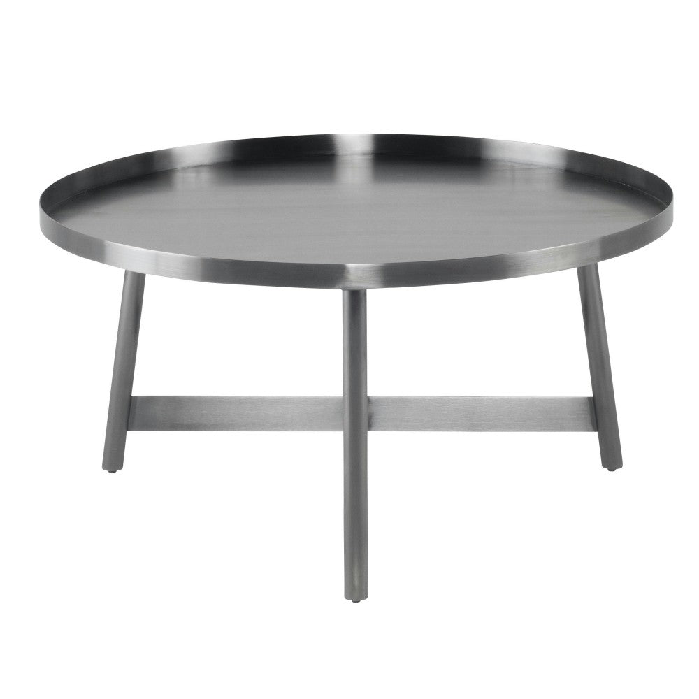 Landon Graphite Metal Coffee Table