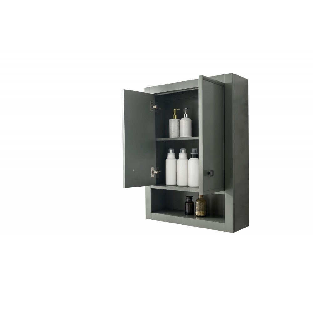 Legion Furniture 24" Pewter Green Toilet Topper Cabinet