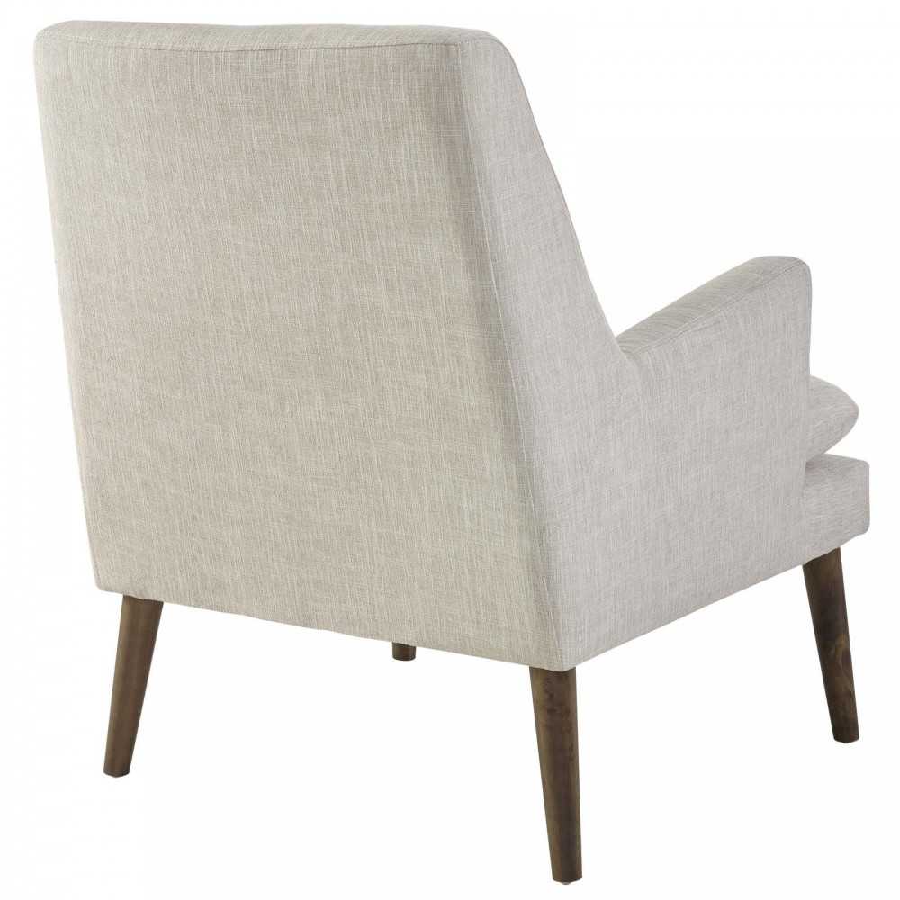Leisure Upholstered Lounge Chair, Beige