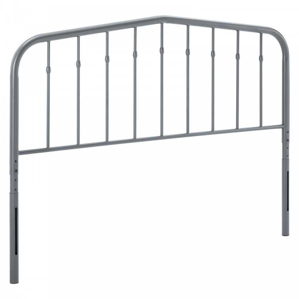 Lennon Full Metal Headboard, Gray