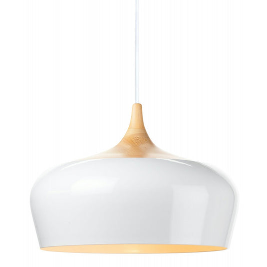 Liam White Metal Pendant Lighting, HGMO184