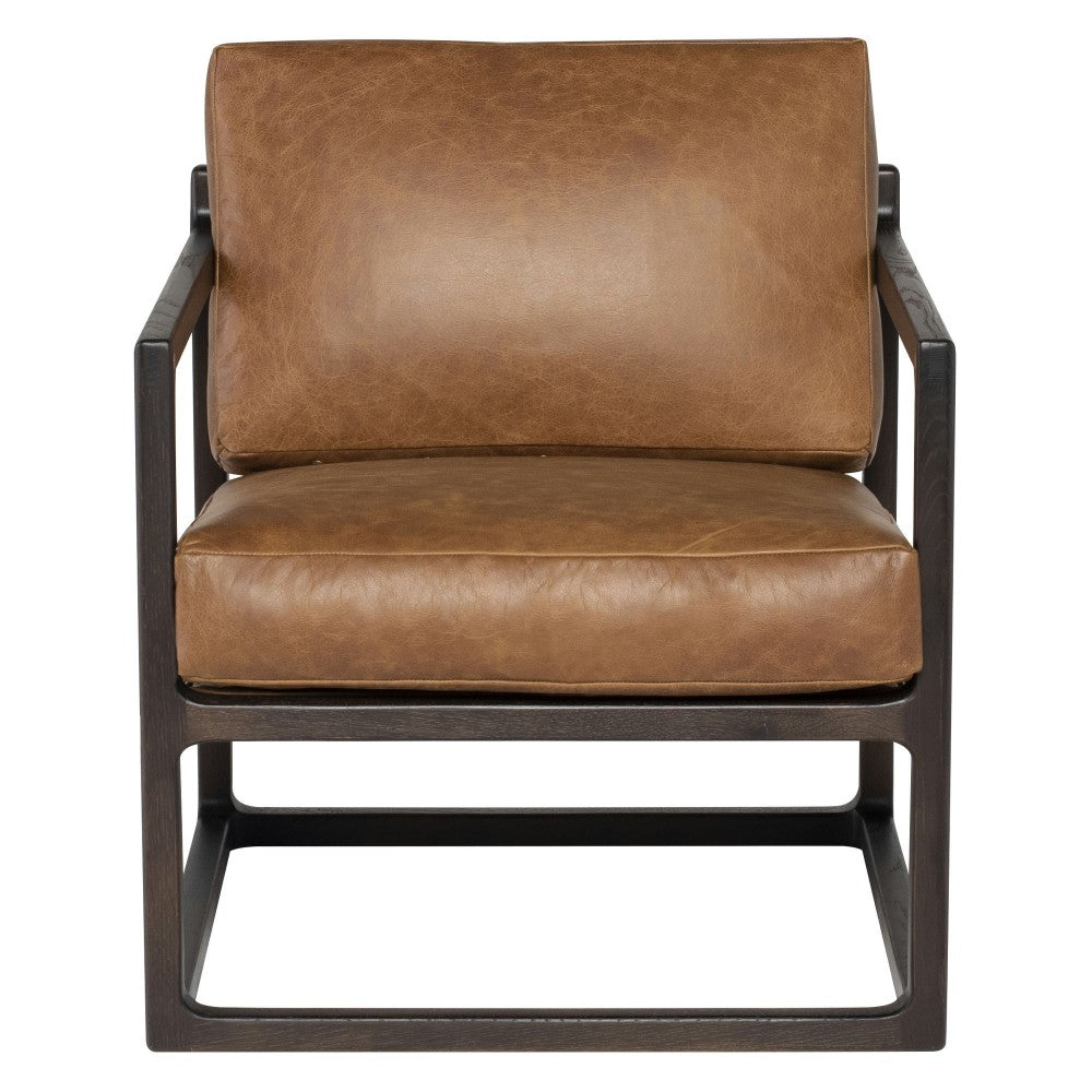 Lian Desert Leather Occasional Chair