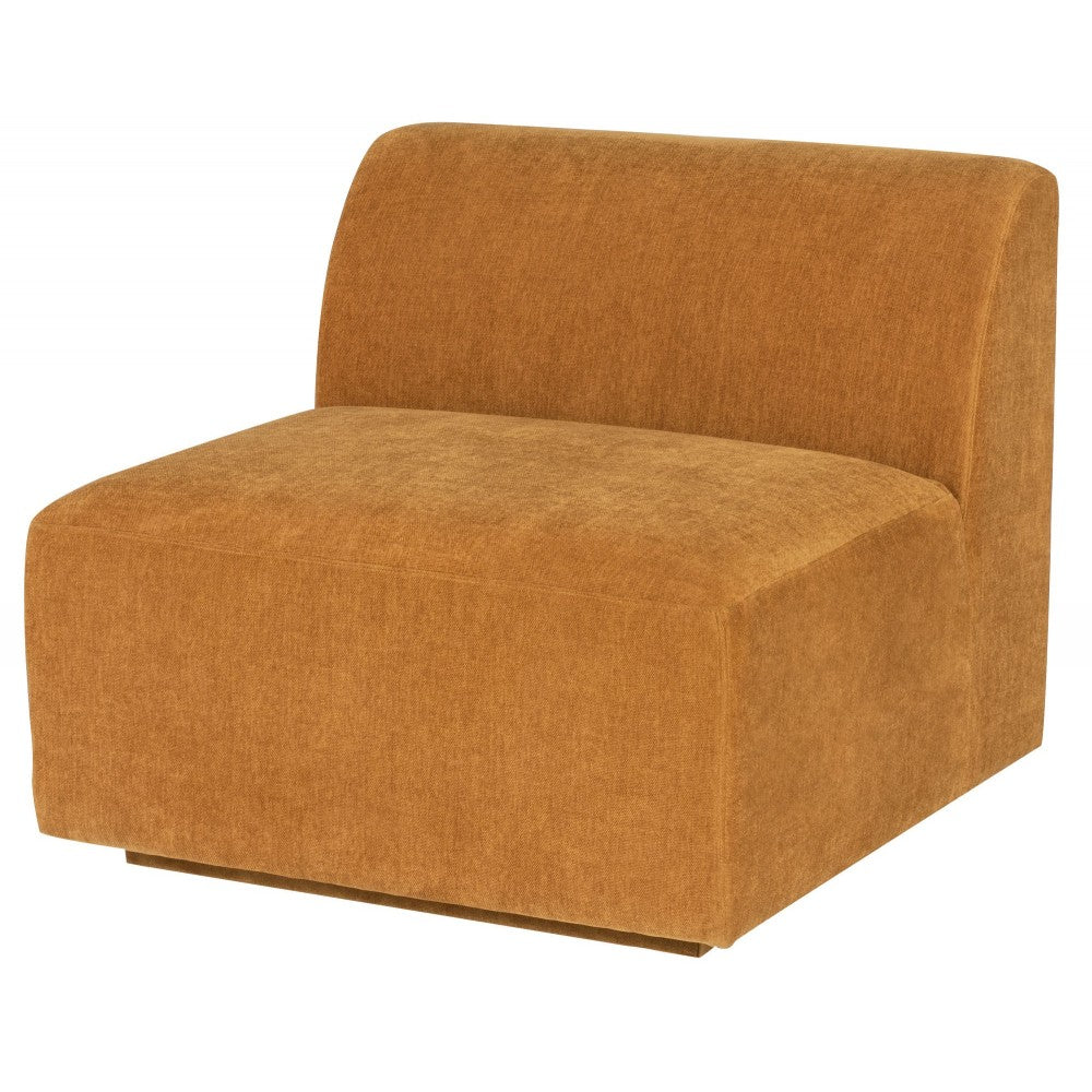 Lilou Amber Fabric  Modular Sofa Armless