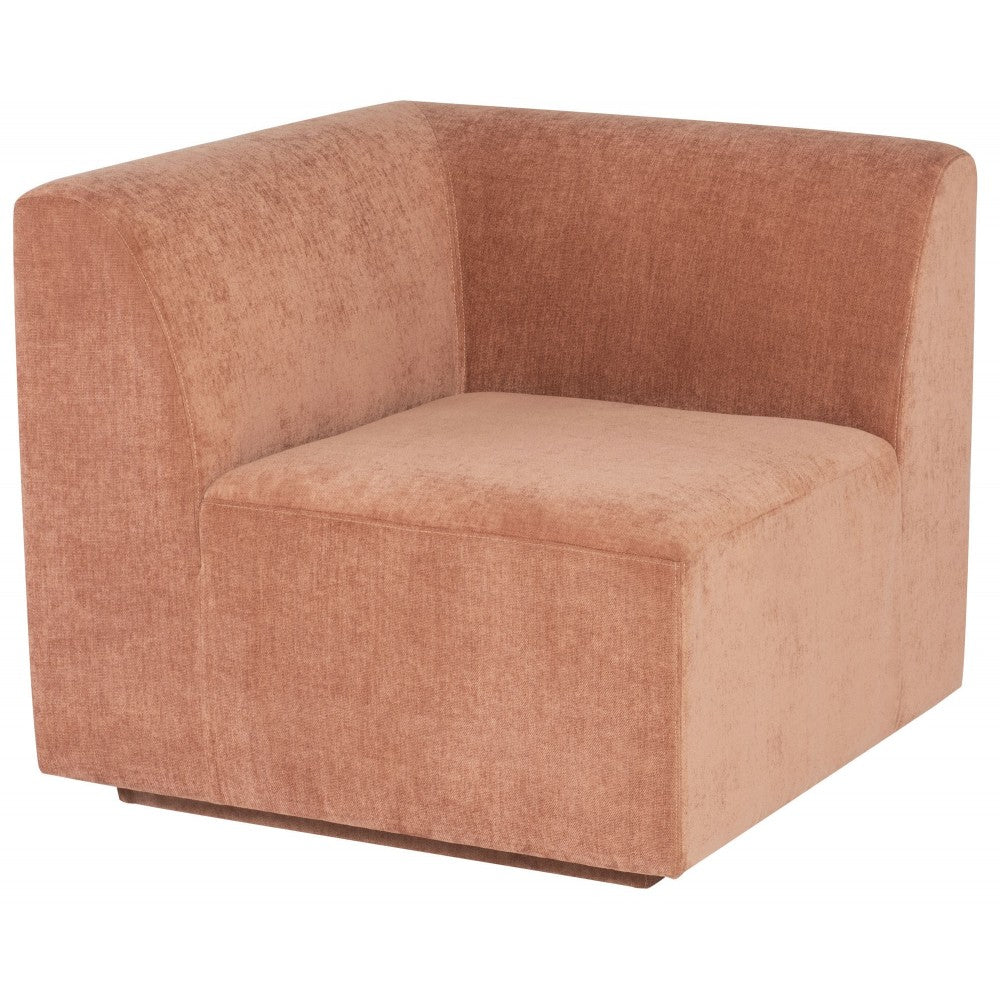 Lilou Nectarine Fabric  Modular Sofa Corner