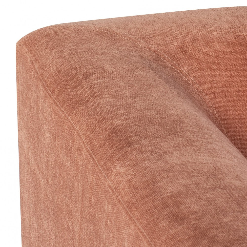 Lilou Nectarine Fabric  Modular Sofa Corner