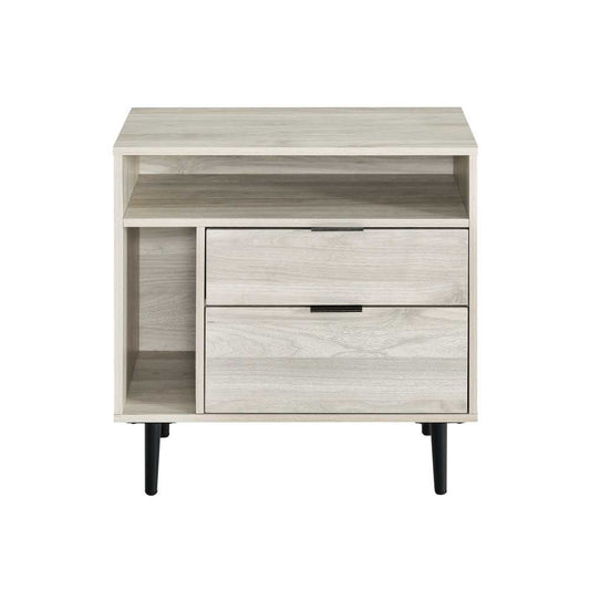 Lincoln 25" Modern Storage Nightstand - Birch