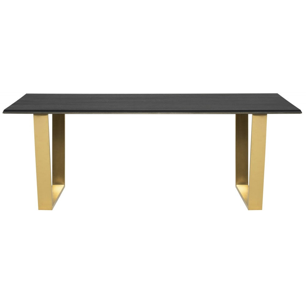 Linea Ebonized Wood Dining Table, HGSR830