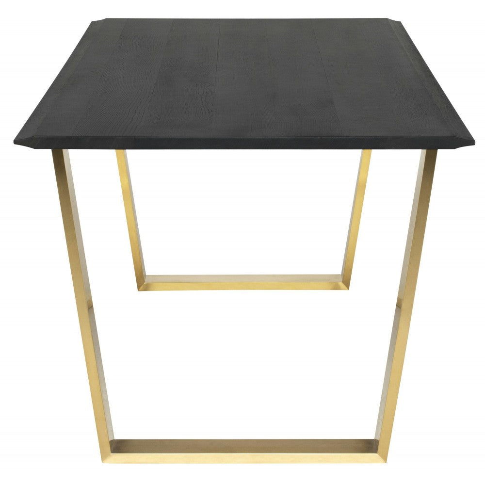 Linea Ebonized Wood Dining Table, HGSR830