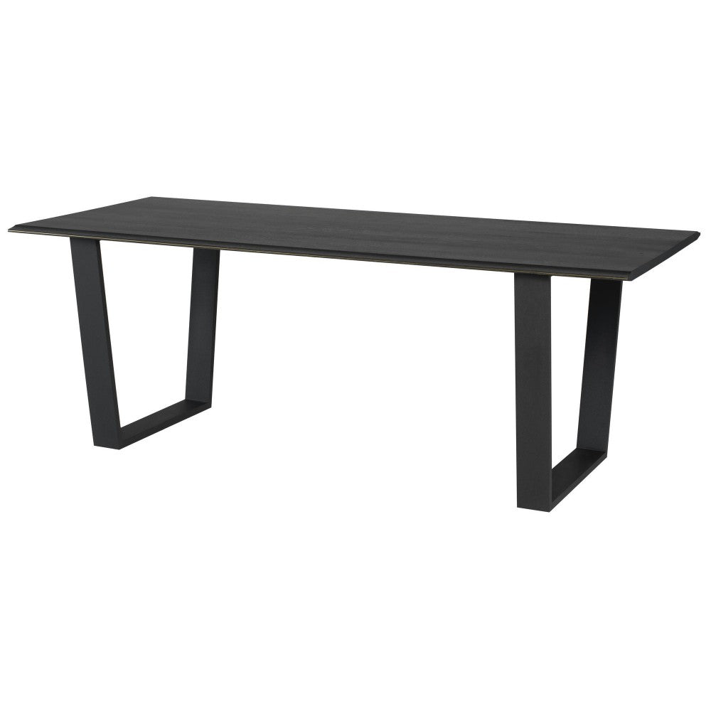 Linea Ebonized Wood Dining Table, HGSR832