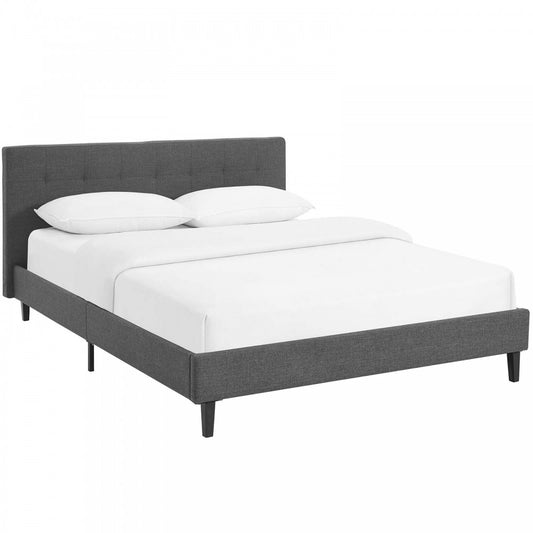 Linnea Full Bed, Gray