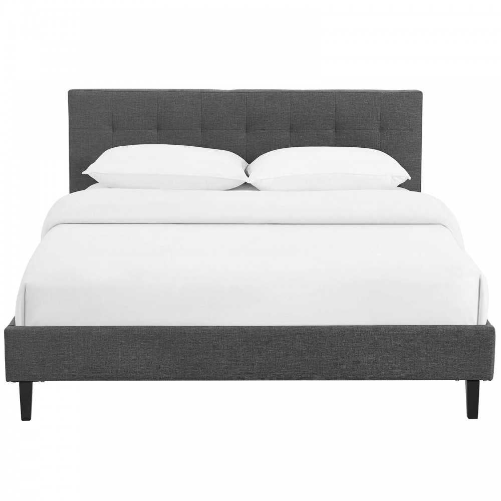 Linnea Full Bed, Gray