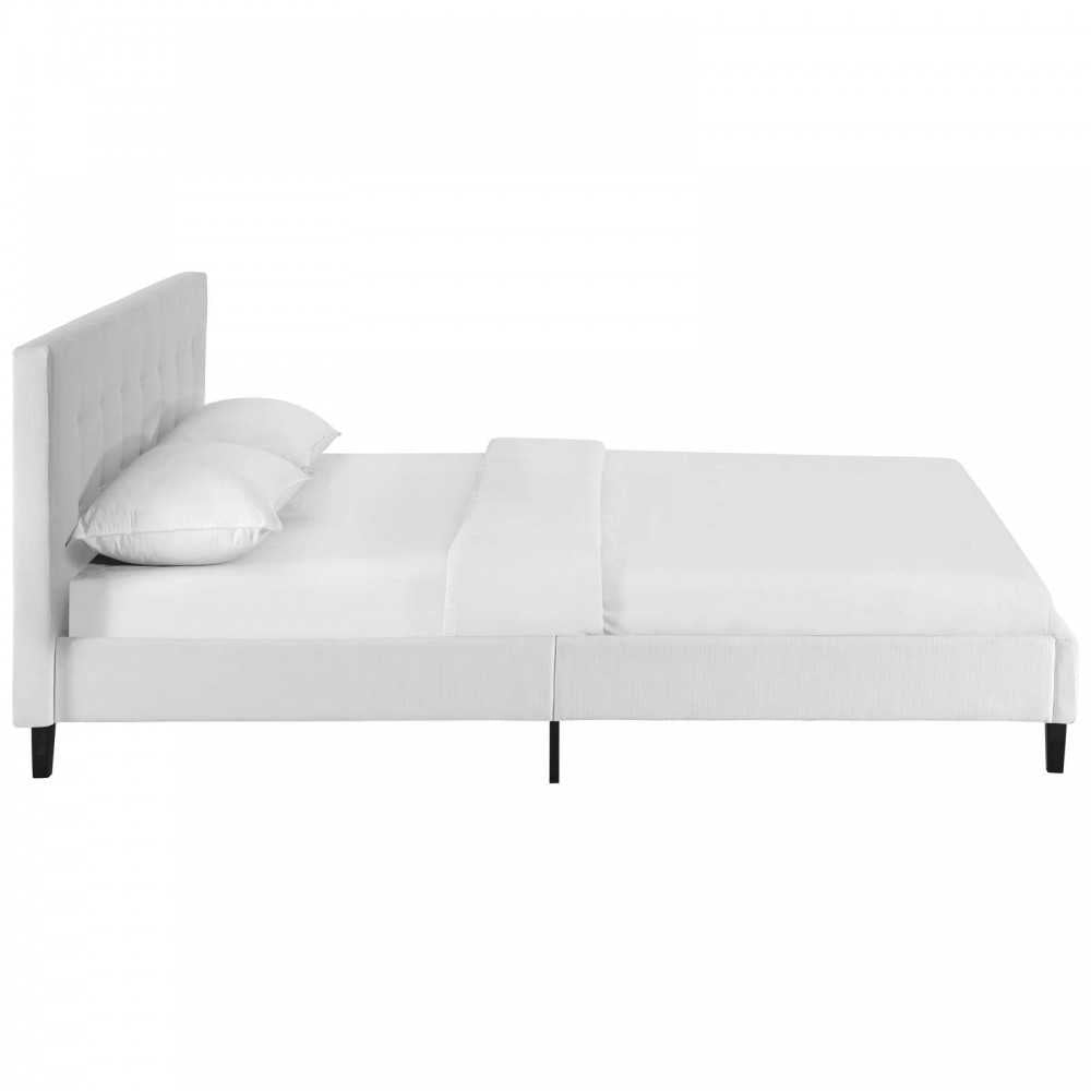 Linnea Full Bed, White