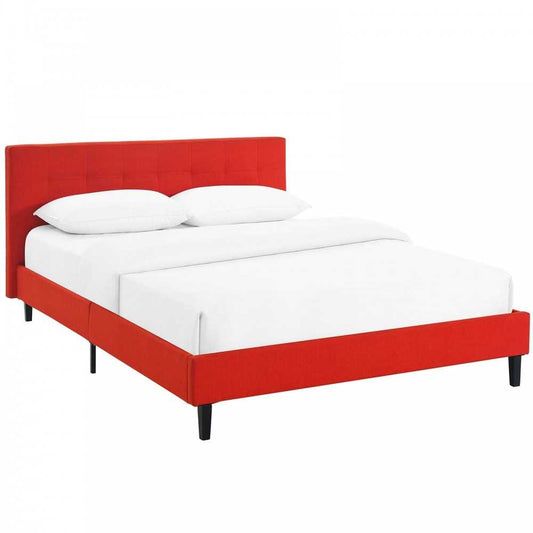 Linnea Full Bed, Atomic Red