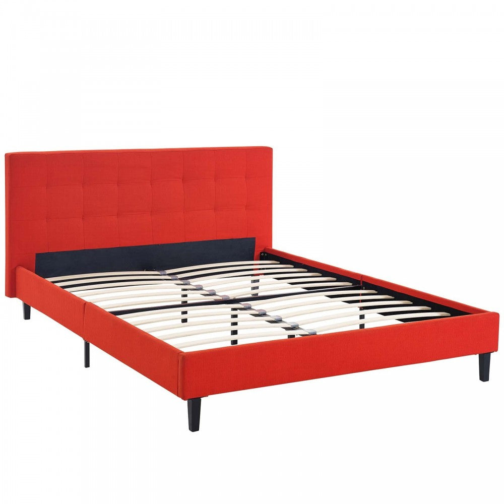 Linnea Full Bed, Atomic Red