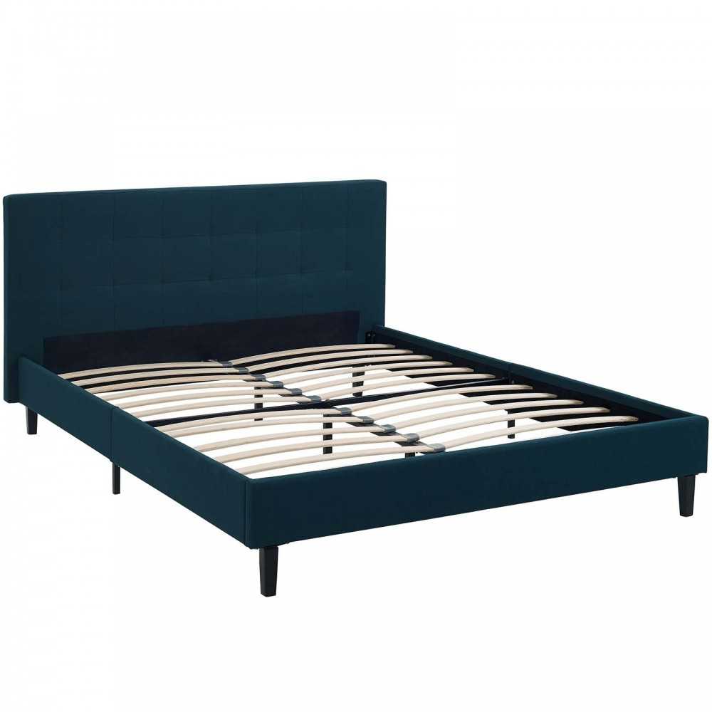 Linnea Full Bed, Azure