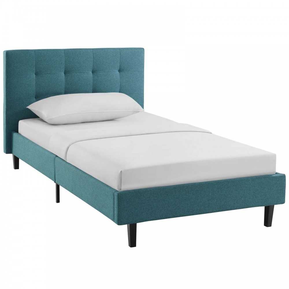 Linnea Twin Bed, Teal