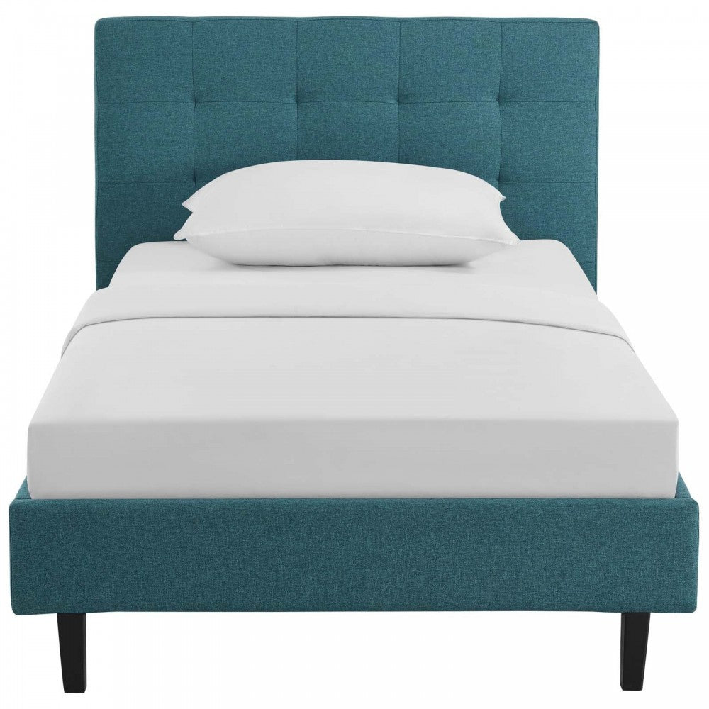 Linnea Twin Bed, Teal