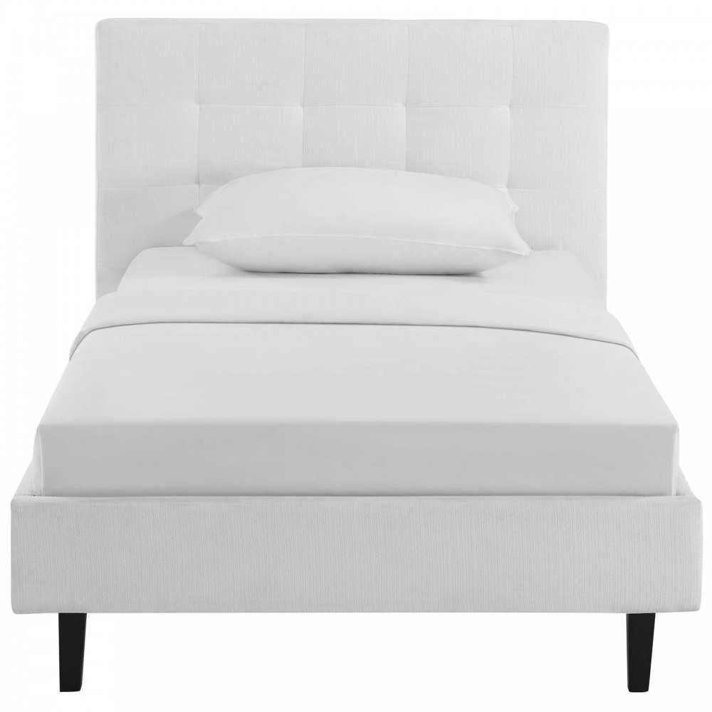 Linnea Twin Bed, White