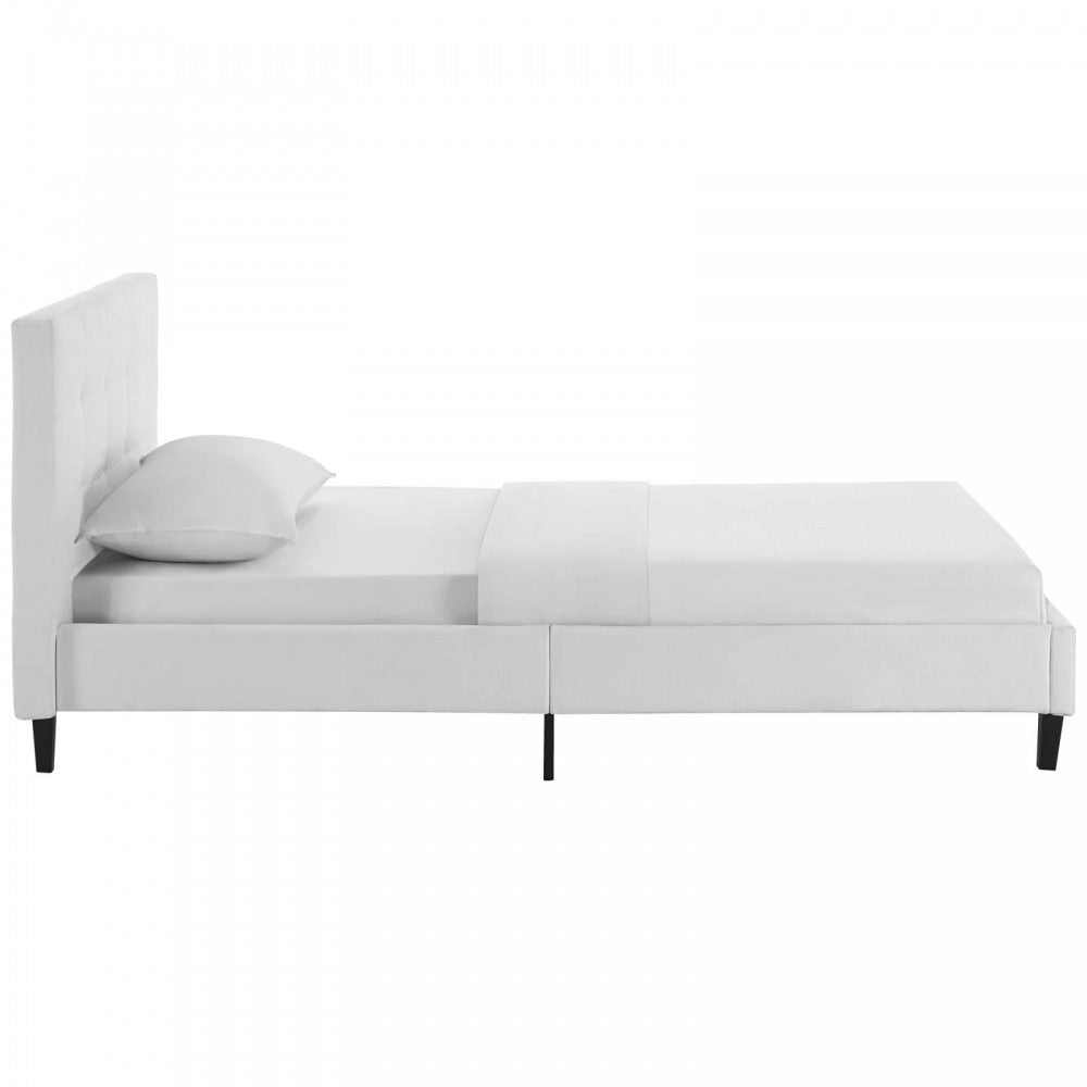 Linnea Twin Bed, White