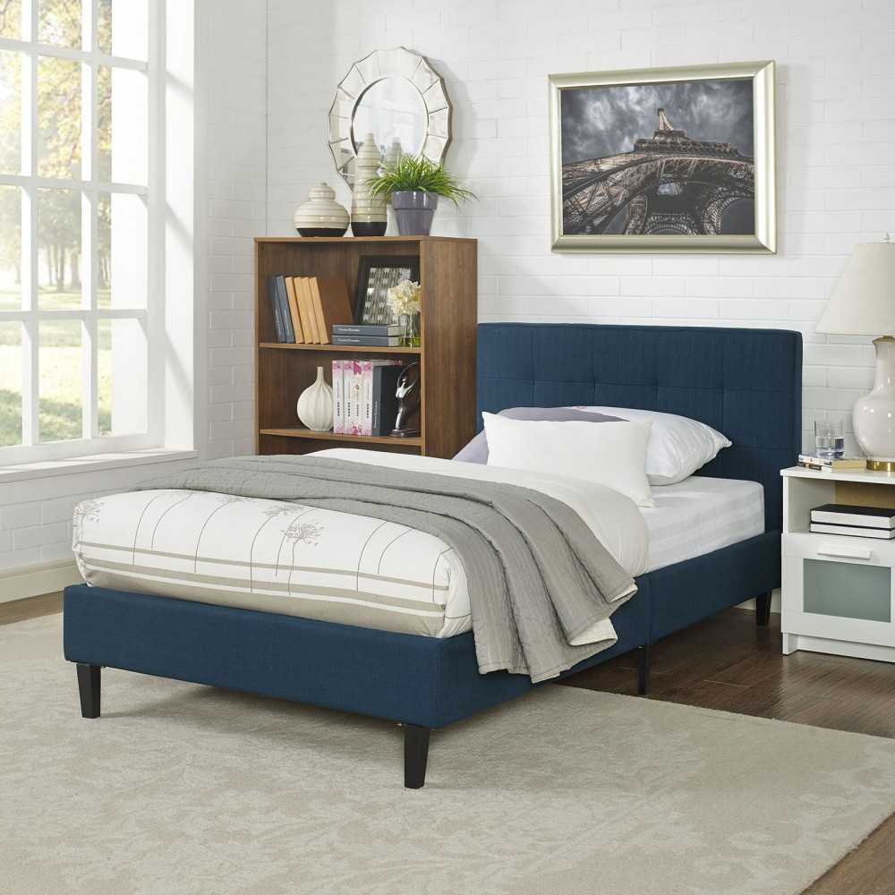 Linnea Twin Bed, Azure