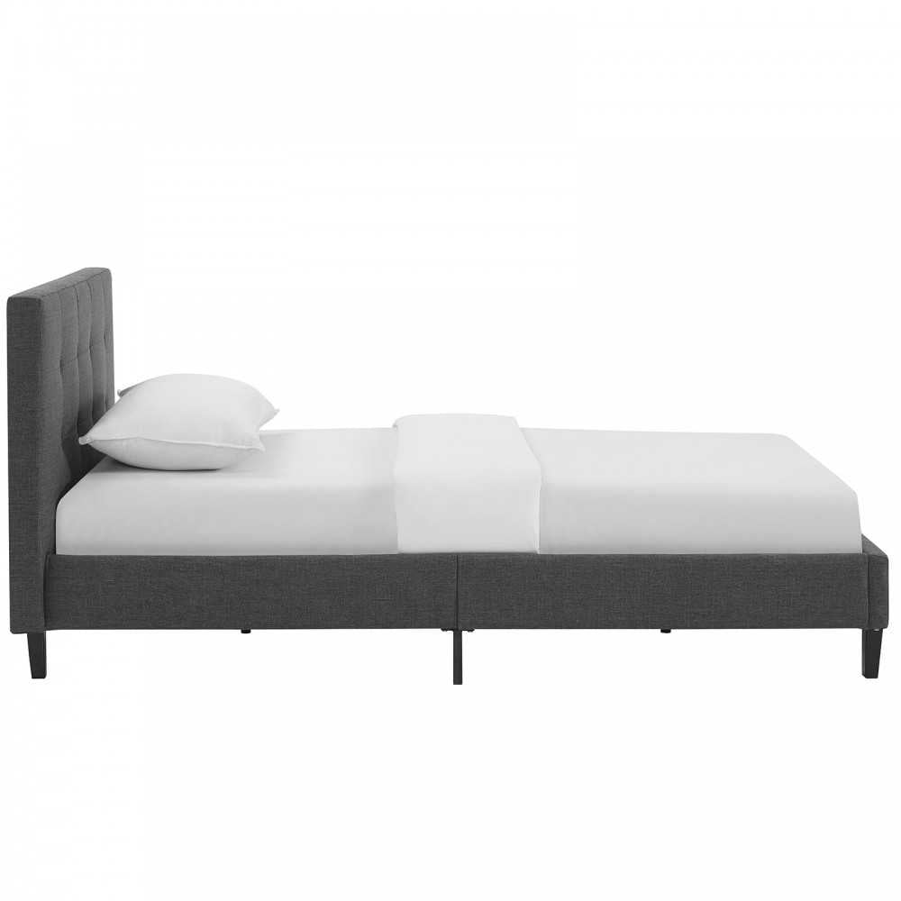 Linnea Twin Bed, Gray