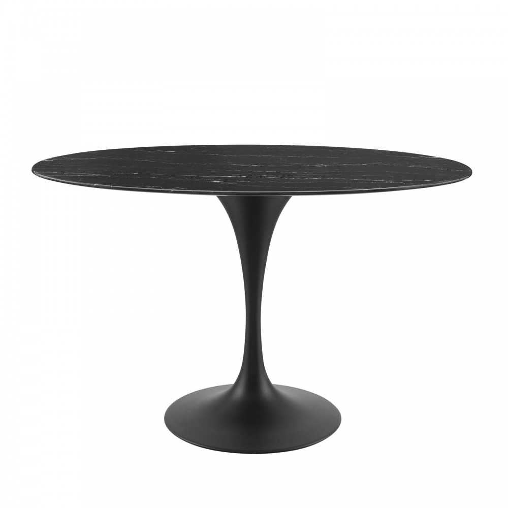 Lippa 48" Artificial Marble Dining Table