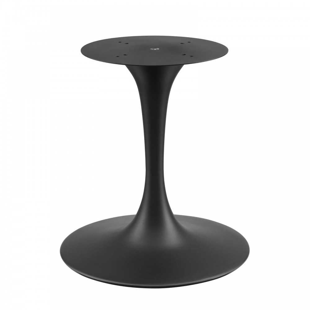 Lippa 78" Oval Artificial Marble Dining Table, Black Black