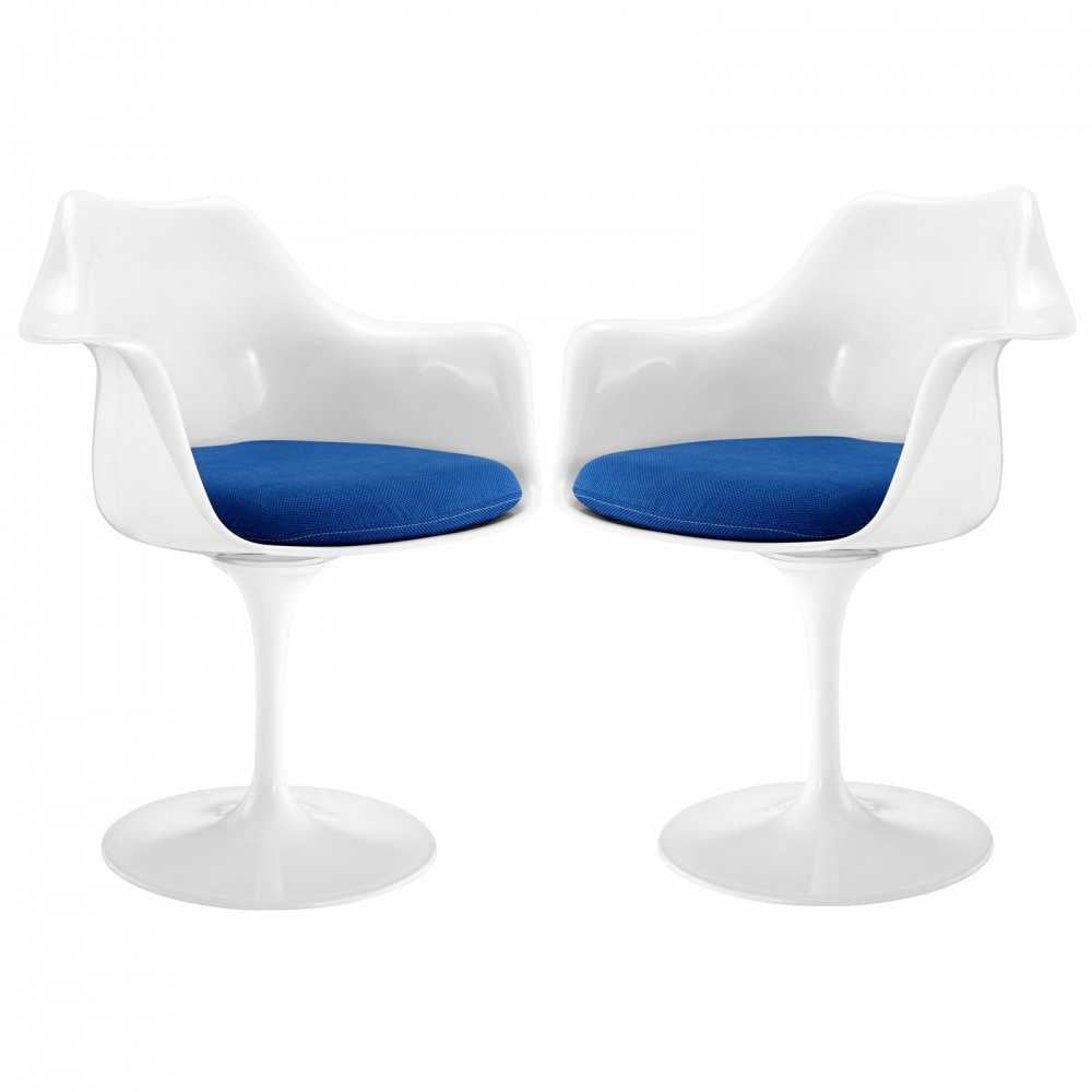 Lippa Dining Armchair Set of 2, Blue