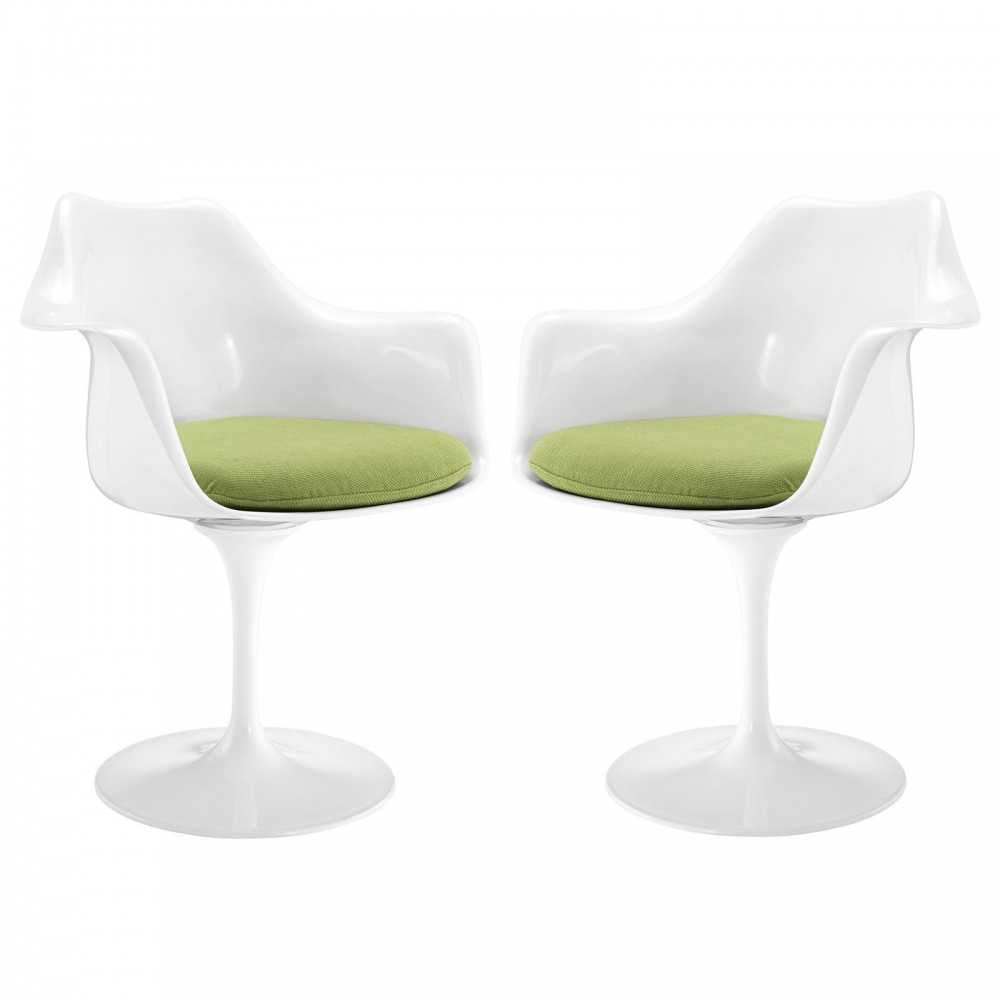 Lippa Dining Armchair Set of 2, Green
