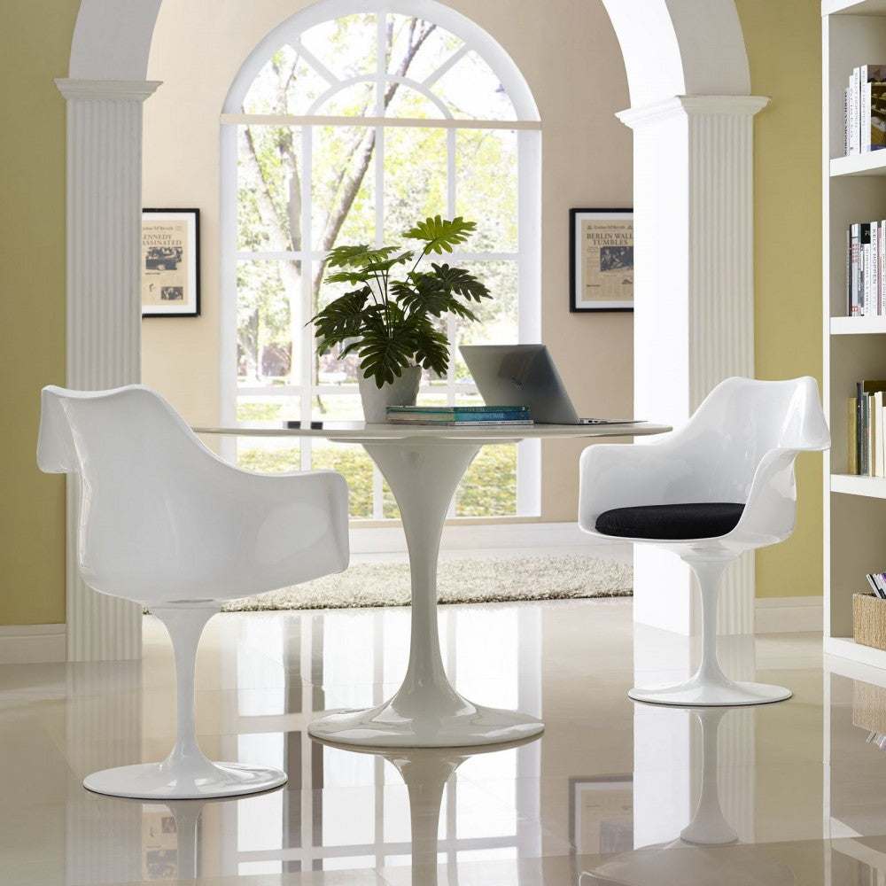 Lippa Dining Armchair Set of 2, Black
