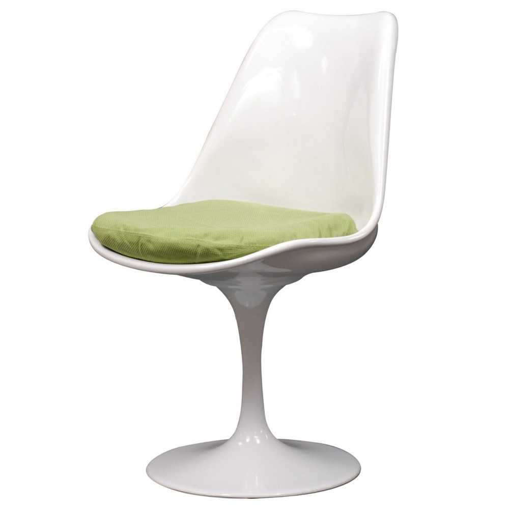 Lippa Dining Fabric Side Chair, Green