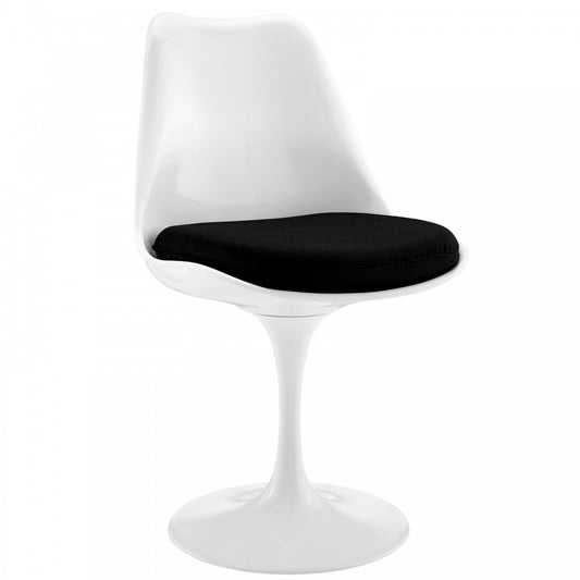 Lippa Dining Fabric Side Chair, Black
