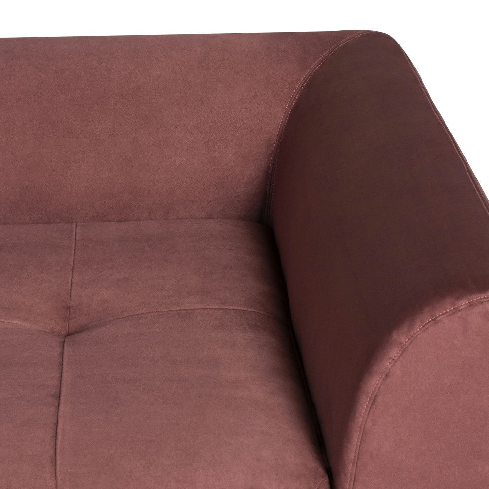 Lola Chianti Microsuede Fabric Modular Sofa, HGSN316