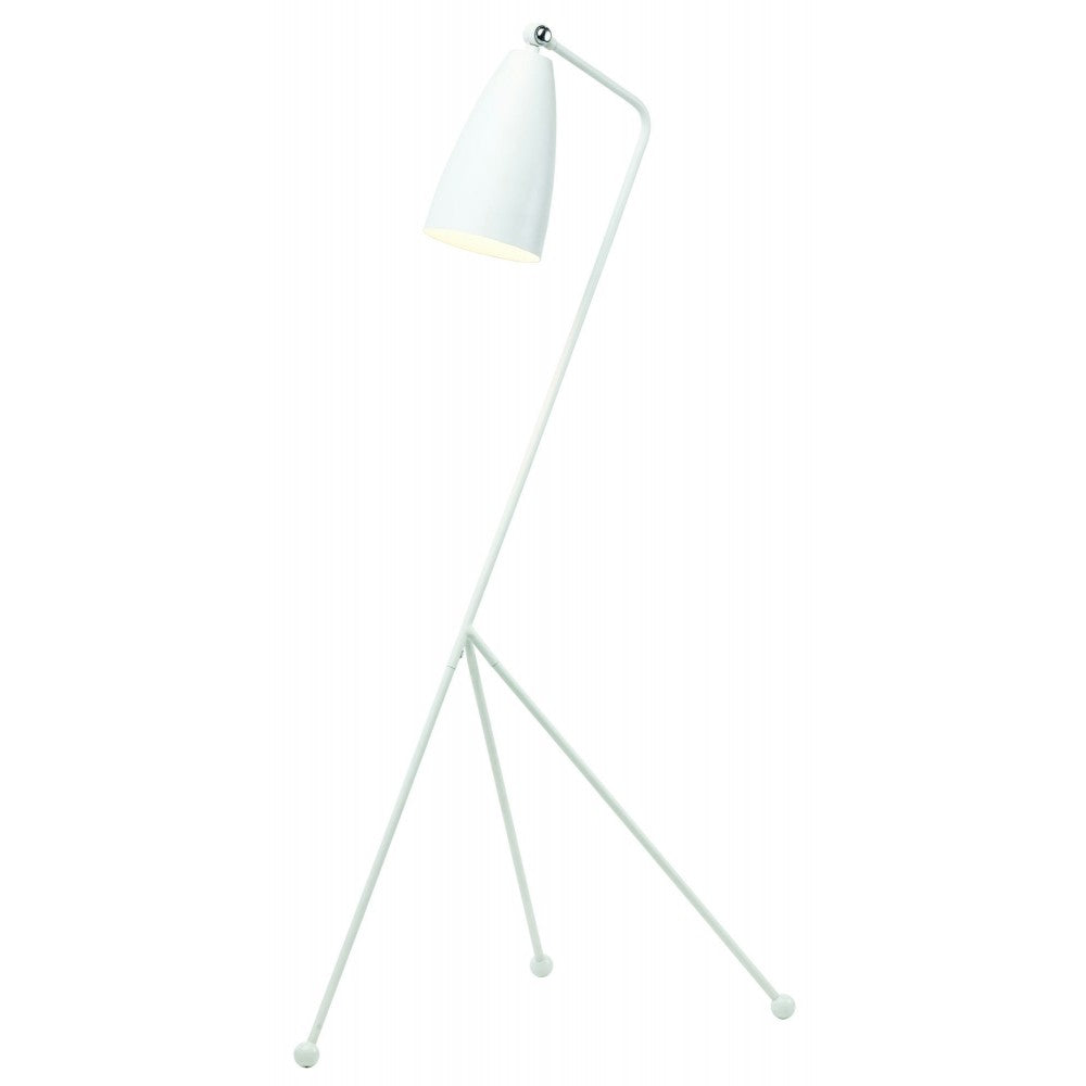 Lucille White Metal Floor Lighting