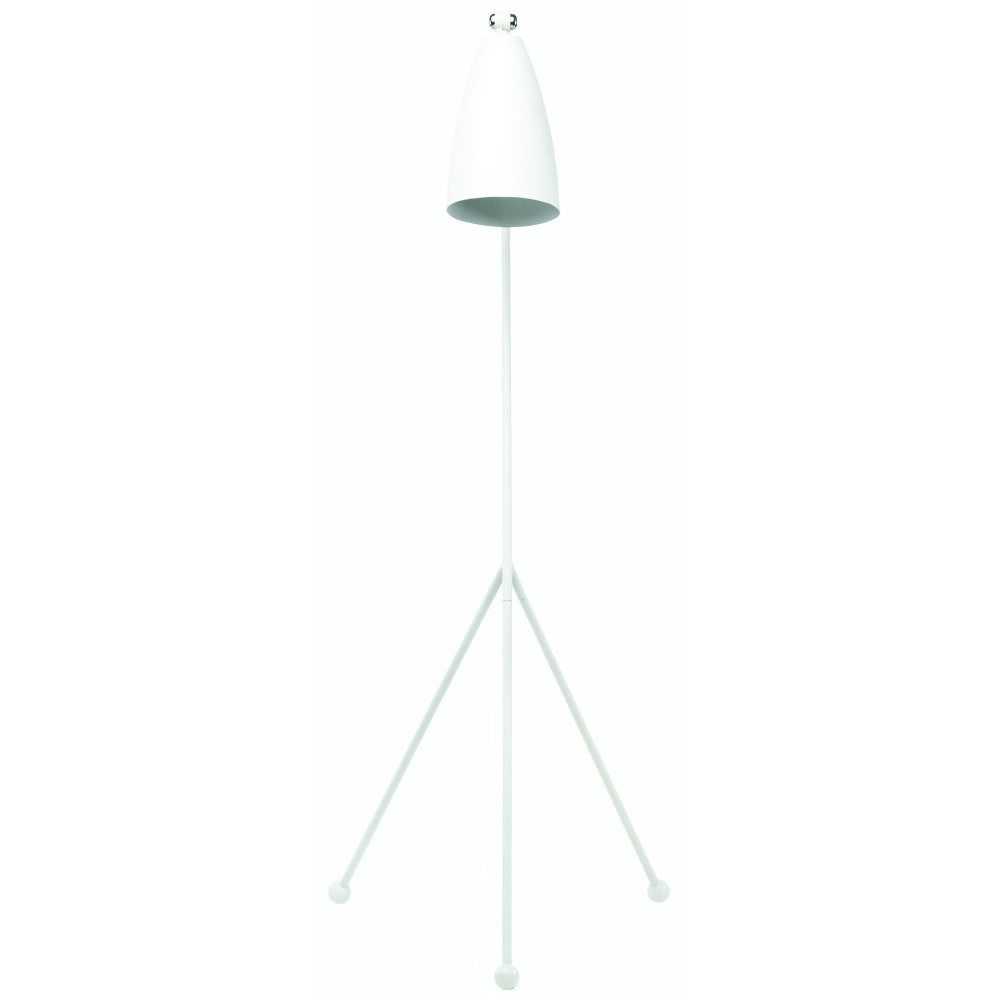 Lucille White Metal Floor Lighting